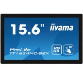 15,6” iiyama TF1634MC-B8X: IPS, FullHD, capacitive, 10P, 450cd/m2, VGA, DP, HDMI, IP65, černý foto