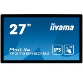 27” iiyama TF2738MSC-B2: IPS, FullHD, capacitive, 10P, 500cd/m2, DP, HDMI, DVI, 16/7, IP1X, černý foto