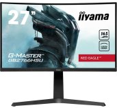 27” iiyama G-Master GB2766HSU-B1: VA, FullHD@165Hz, 1ms, HDMI, DP, USB, FreeSync, zakřivený, pivot foto