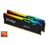 32GB DDR5-5600MHz CL36 Fury Beast RGB, 2x16GB foto