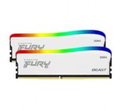 16GB DDR4-3200MHz CL16  FURY RGB White, 2x8GB foto