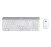 set Logitech slim Wireless MK470 - white INT´L foto