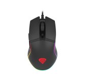 Genesis herní optická myš Krypton 220 6400DPI, RGB, SW, černá foto