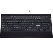 Crono CK2111 - multimediální klávesnice, CZ / SK, USB, černá foto