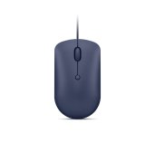 Lenovo 540 USB-C Wired Compact Mouse modrá foto