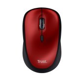 TRUST YVI+ WIRELESS MOUSE ECO RED foto