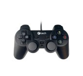 Gamepad C-TECH Callon pro PC/PS3, 2x analog, X-input, vibrační, 1,8m kabel, USB foto