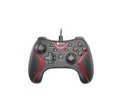 Gamepad C-TECH Theon pro PC/PS3, 2 programovatelná makro tlačítka, 2x analog, X-input, vibrační, 1,8 foto