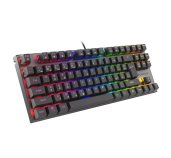 Genesis mechanická herní klávesnice THOR 303 TKL, CZ/SK layout, černá, RGB, SW, Outemu Red foto
