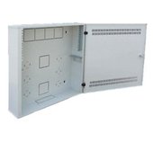 19” rozvaděč 4U+2U/150mm plech.dveře LUX foto