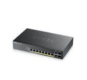 ZYXEL GS2220-10HP 8port GbE L2 Switch,1 GbE Uplink, PoE foto