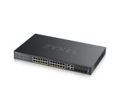 ZYXEL GS2220-28,HP24port Gb L2 Switch,1 GbE Uplink, PoE foto