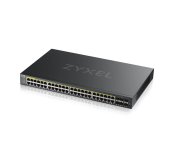 ZYXEL GS2220-50HP,48port Gb L2 Switch,1 GbE Uplink, PoE foto