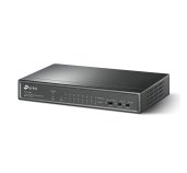 TP-Link TL-SF1009P 8xGb POE+ 65W,1xGb RJ45 nonPOE,desktop switch,kov.tělo foto