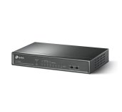 TP-link  TL-SF1008LP 8x10/100 (4xPOE) 41W Desktop kovový Switch foto