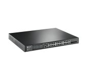 TP-Link TL-SG3428MP 28xGb L2+ managed POE+ switch foto