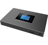 Grandstream UCM6301 VoIP PBX, 500 uživ., 75 soub. hov., videokonf. 12úč., 1xFXO, 1xFXS port foto