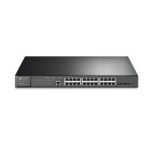 TP-Link TL-SG3428XMP 24Gb 4x10G SFP+ Managed L2+ switch 384W POE+ foto