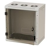 Nástěnný rack RUA 12U/500mm odn.boč+skl.dv. foto