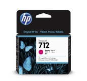 HP 712 Inkoustová náplň purpurová (29ml); 3ED68A foto