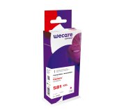 WECARE ink pro CANON CLi-581XXLM,červená/magenta foto