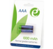 GEMBIRD NiMH nabíjecí baterie AAA 1000mAh 2ks foto