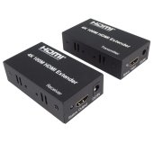 PremiumCord 4K HDMI extender na 100m přes jeden kabel Cat5e/Cat6 foto
