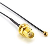 Pigtail ACSMAUFL 15cm, U.FL - SMA Female foto