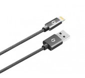 ALIGATOR PREMIUM 2A kabel, Lightning 50cm, černý foto