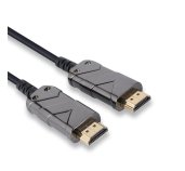 PremiumCord Ultra High Speed HDMI 2.1 optický fiber kabel 8K@60Hz,zlacené 25m foto