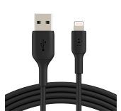 BELKIN kabel USB-A - Lightning, 1m, černý foto