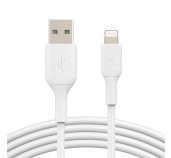 BELKIN kabel USB-A - Lightning, 1m, bílý foto