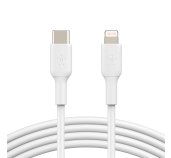 BELKIN kabel USB - C - Lightning, 1m, bílý foto