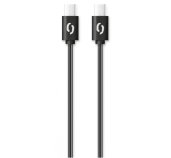 ALIGATOR Datový kabel POWER 3A, USB-C/USB-C, černý foto