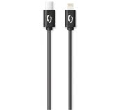ALIGATOR Datový kabel POWER 3A, USB-C/lightning černý foto