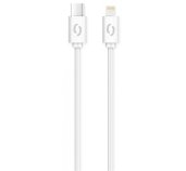 ALIGATOR Datový kabel POWER 3A, USB-C/lightning bílý foto