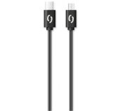ALIGATOR Datový kabel POWER 3A, USB-C/microUSB černý foto