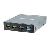 AKASA USB hub 2 x Quick Charge 3.0 + 2 x USB 3.1 foto