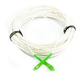 SC/APC - SC/APC simplex 10m arm.bílý 3mm B3 LSZH foto
