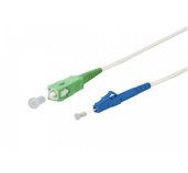 SC/APC - LC/UPC simplex 5m arm.bílý 3mm B3 LSZH foto
