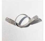 DATACOM Patch cord UTP CAT6 0,25m šedý FLAT plochý foto