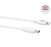 AVACOM MFIC-120W kabel USB-C - Lightning, MFi certifikace, 120cm, bílá foto