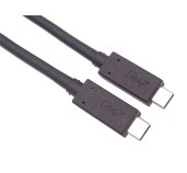 PremiumCord USB4™ 40Gbps 8K@60Hz kabel Thunderbolt 3 délka: 0,5m foto