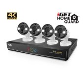 iGET HGNVK84904 - Kamerový UltraHD 4K PoE set, 8CH NVR + 4x IP 4K kamera, zvuk, SMART W/M/Andr/iOS foto