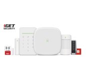 iGET SECURITY M5-4G Premium - Inteligentní 4G/WiFi/LAN alarm, ovládání kamer a zásuvek, Android, iOS foto