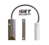 iGET SECURITY EP21 - senzor na železné dveře/okna/vrata pro alarm M5, výdrž baterie až 5 let foto