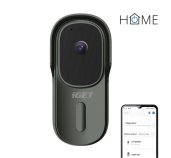 iGET HOME Doorbell DS1 Anthracite - WiFi bateriový videozvonek, FullHD, obousměrný zvuk, CZ aplikace foto
