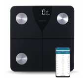 Salente SlimFit, osobní diagnostická fitness váha, Bluetooth, černá foto