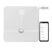 iGET HOME BODY B18 White - chytrá váha, aplikace Android/iOS, Bluetooth, měří 18 parametrů foto