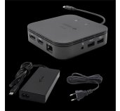 i-tec Thunderbolt 3 Travel Dock Dual 4K Display with Power Delivery 60W + i-tec Universal Charger 77 foto